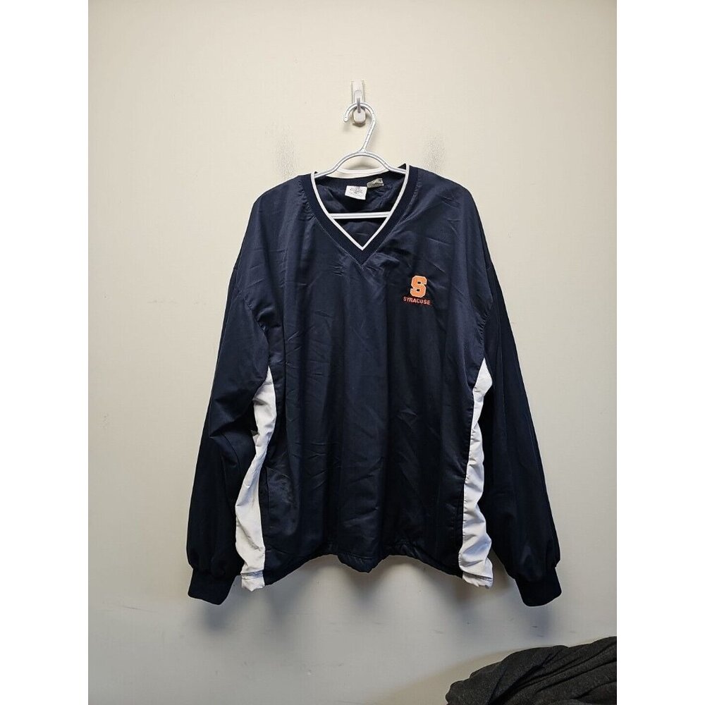Sporto Syracuse‎ University College Windbreaker Pullover Jacket XXL Vented Back